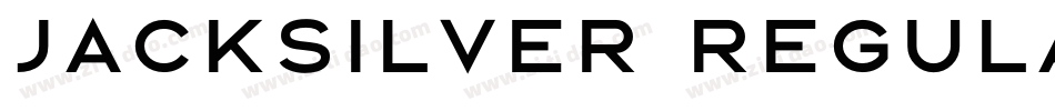 Jacksilver Regular字体转换